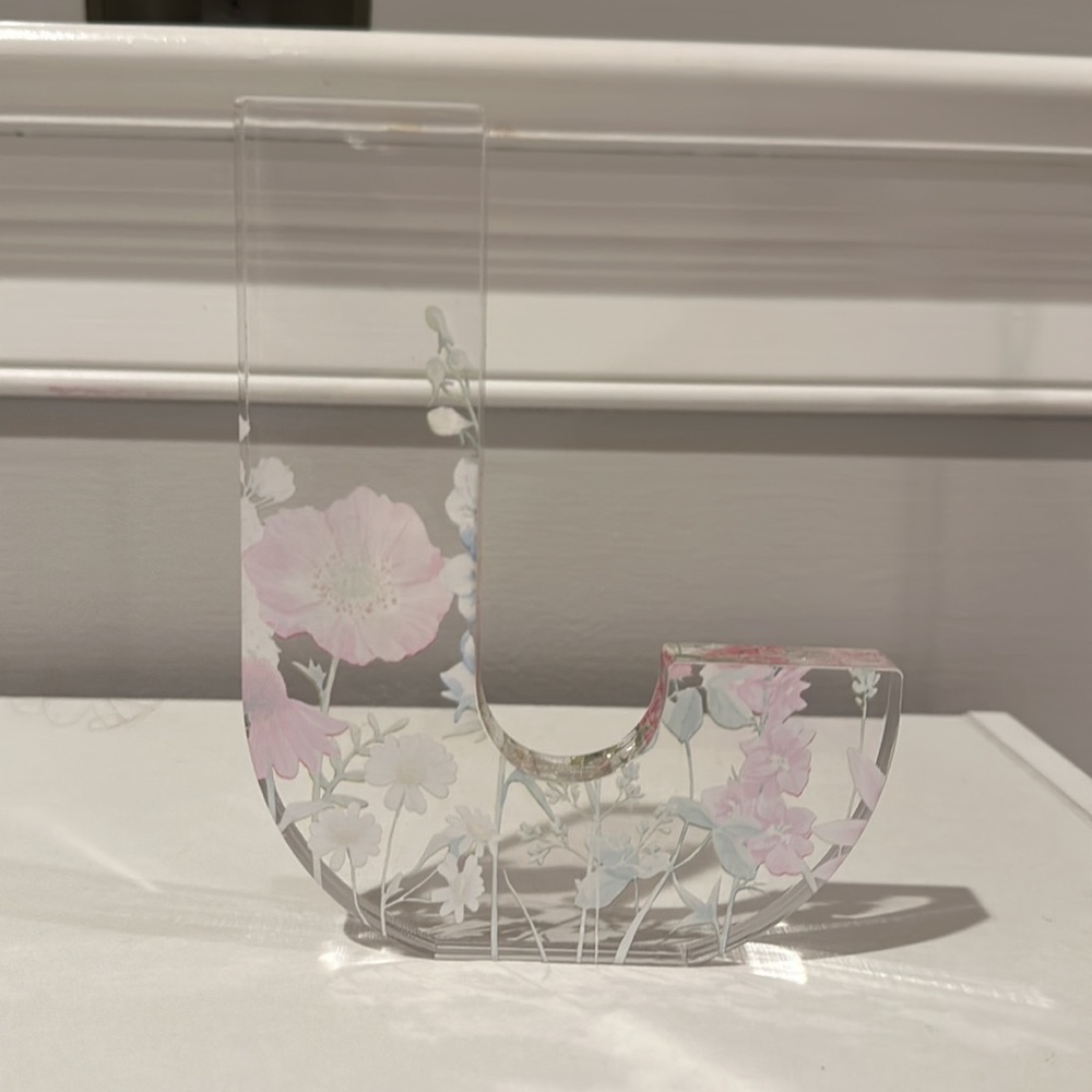 “J” Initial Decor - Picture 2 of 5